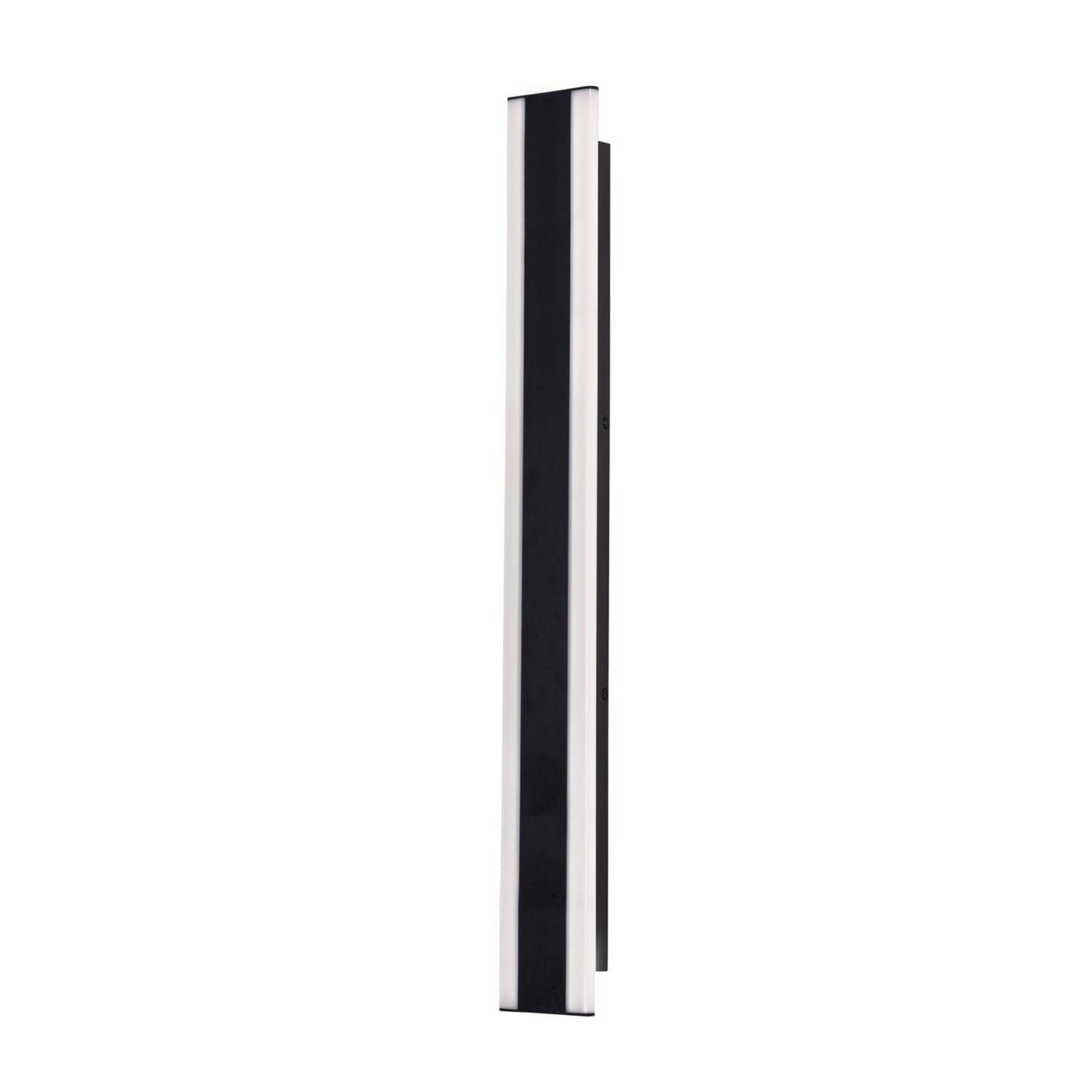 Rhea 48" LED Outdoor Sconce, Black Finish - Bees Lighting