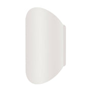 Remy 10" LED Outdoor Sconce, White Finish - Bees Lighting