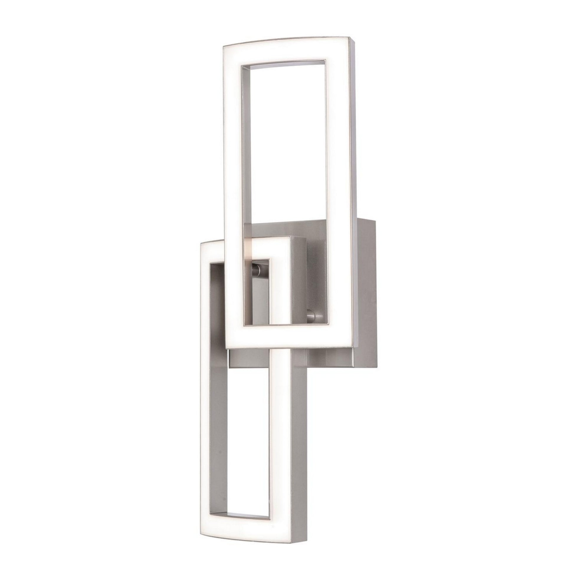 Sia 17" LED Wall Sconce, Painted Nickel Finish - Bees Lighting