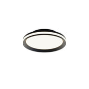 Sona 12" LED Flush Mount, Black Finish - Bees Lighting