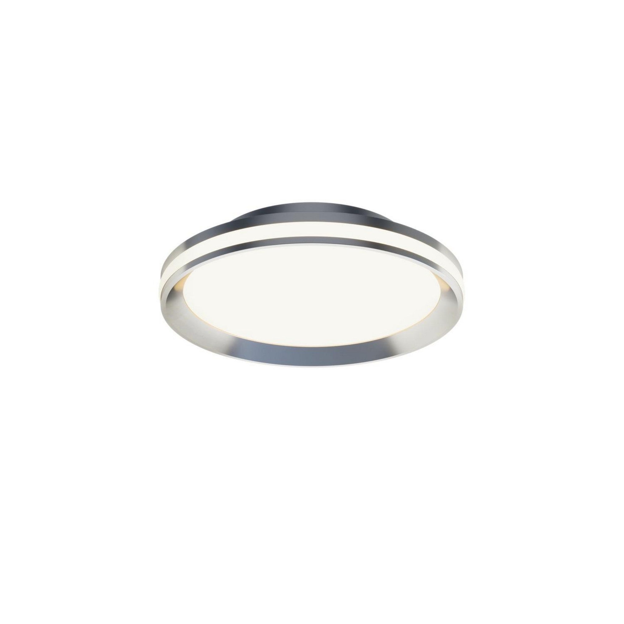 Sona 12" LED Flush Mount, Satin Nickel Finish - Bees Lighting