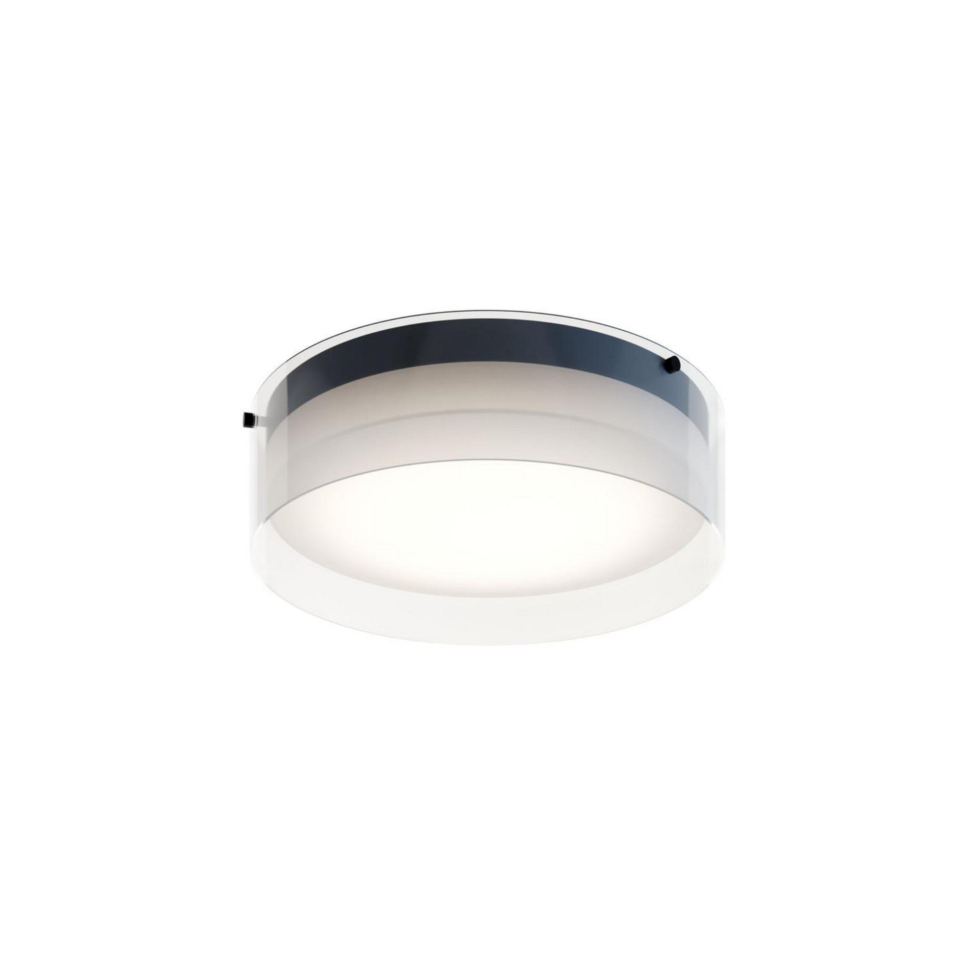 Studio 12" LED Flush Mount, Black Finish - Bees Lighting