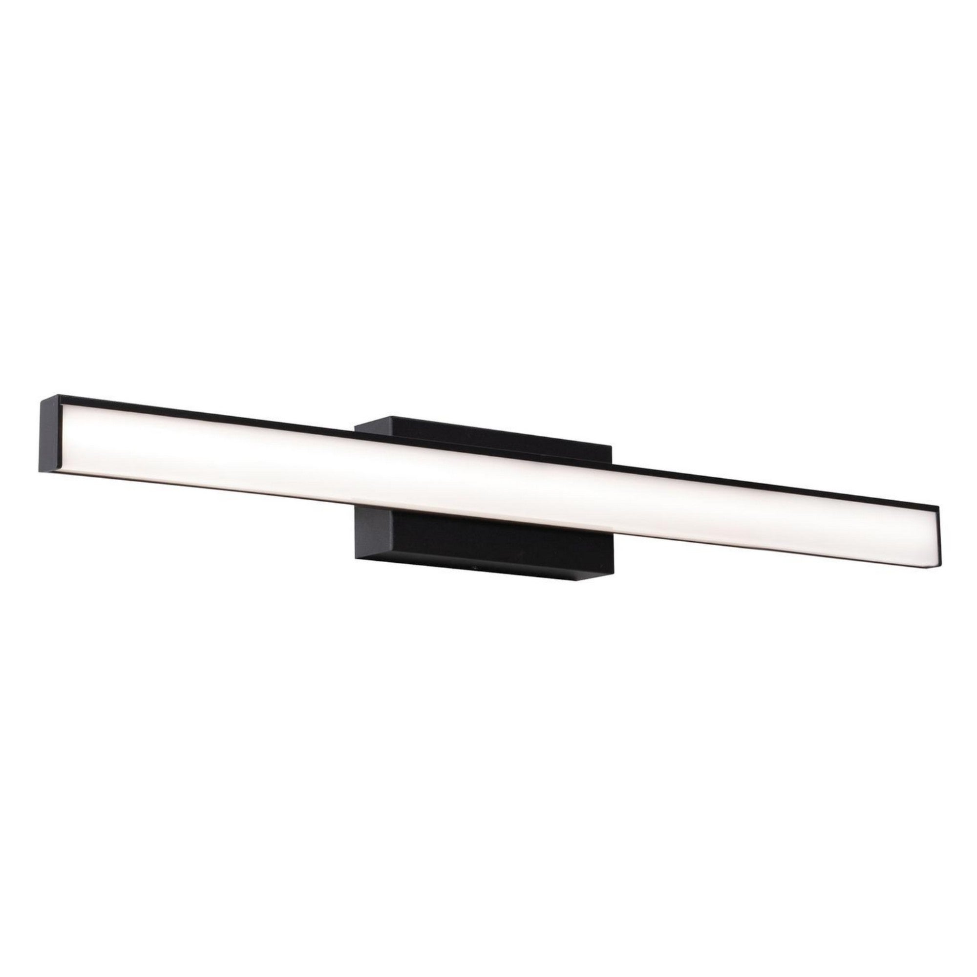 Tonya 24" LED Vanity, Black Finish - Bees Lighting