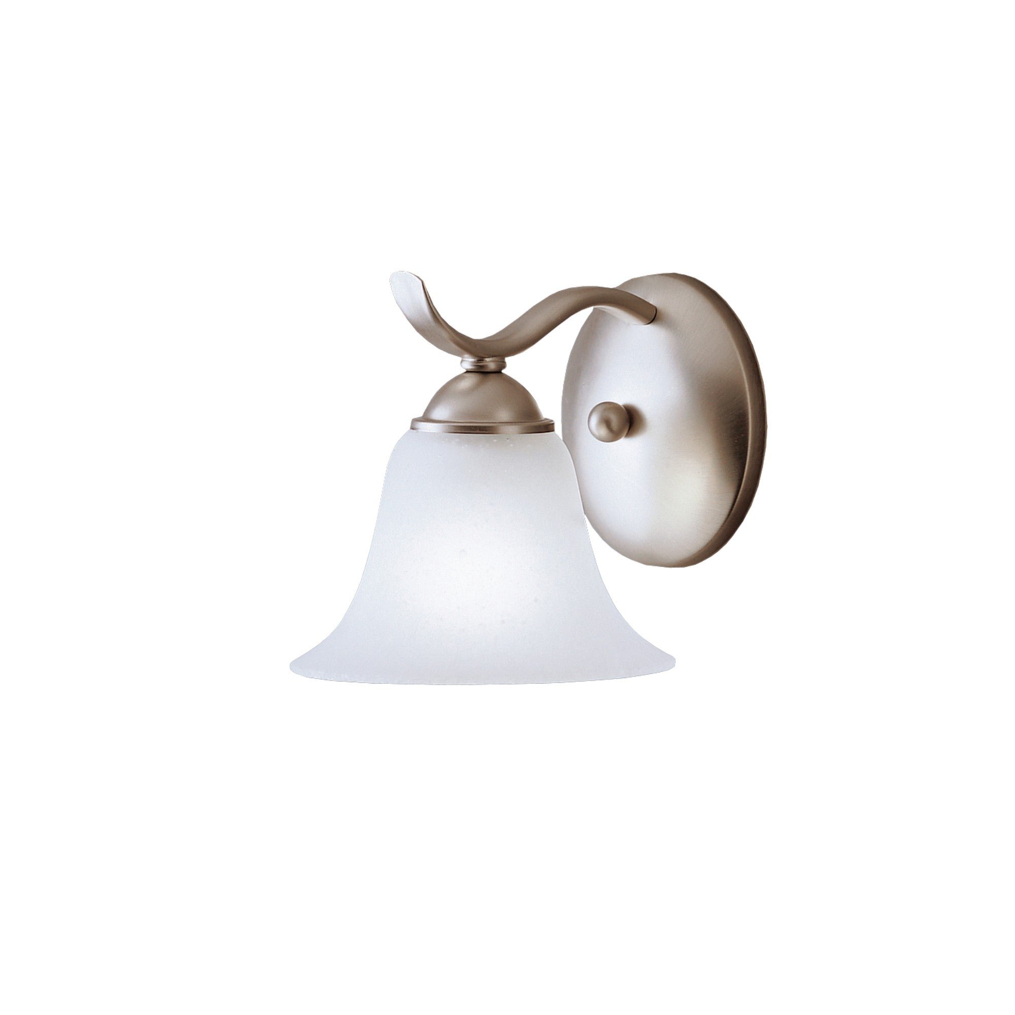 Dover 6" Wall Sconce, Brushed Nickel Finish - Bees Lighting