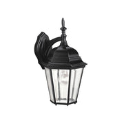 Madison 17" Outdoor Wall Light, Black Finish - Bees Lighting