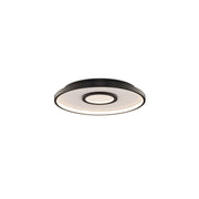 Pinpoint 16" Round LED Flush Mount, 4CCT, Black Finish - Bees Lighting