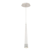 Quill 16" LED Mini Pendant, 4CCT, Chrome Finish - Bees Lighting