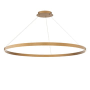 Sirius 48" LED Pendant, Aged Brass Finish - Bees Lighting