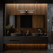 Melody 32" LED Bath Vanity, Black Finish - Bees Lighting