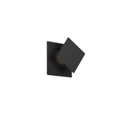 Greet 7" LED Wall Sconce, 4CCT, Black Finish - Bees Lighting