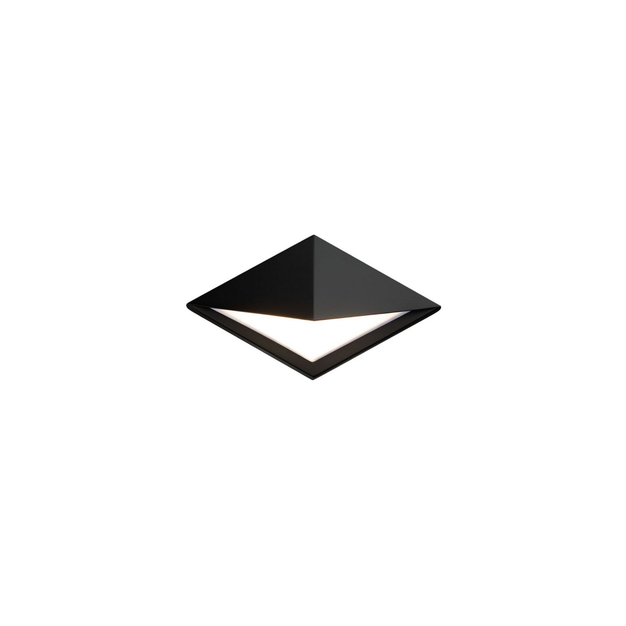 Pique 12" LED Outdoor Wall Sconce, 4CCT, Black Finish - Bees Lighting