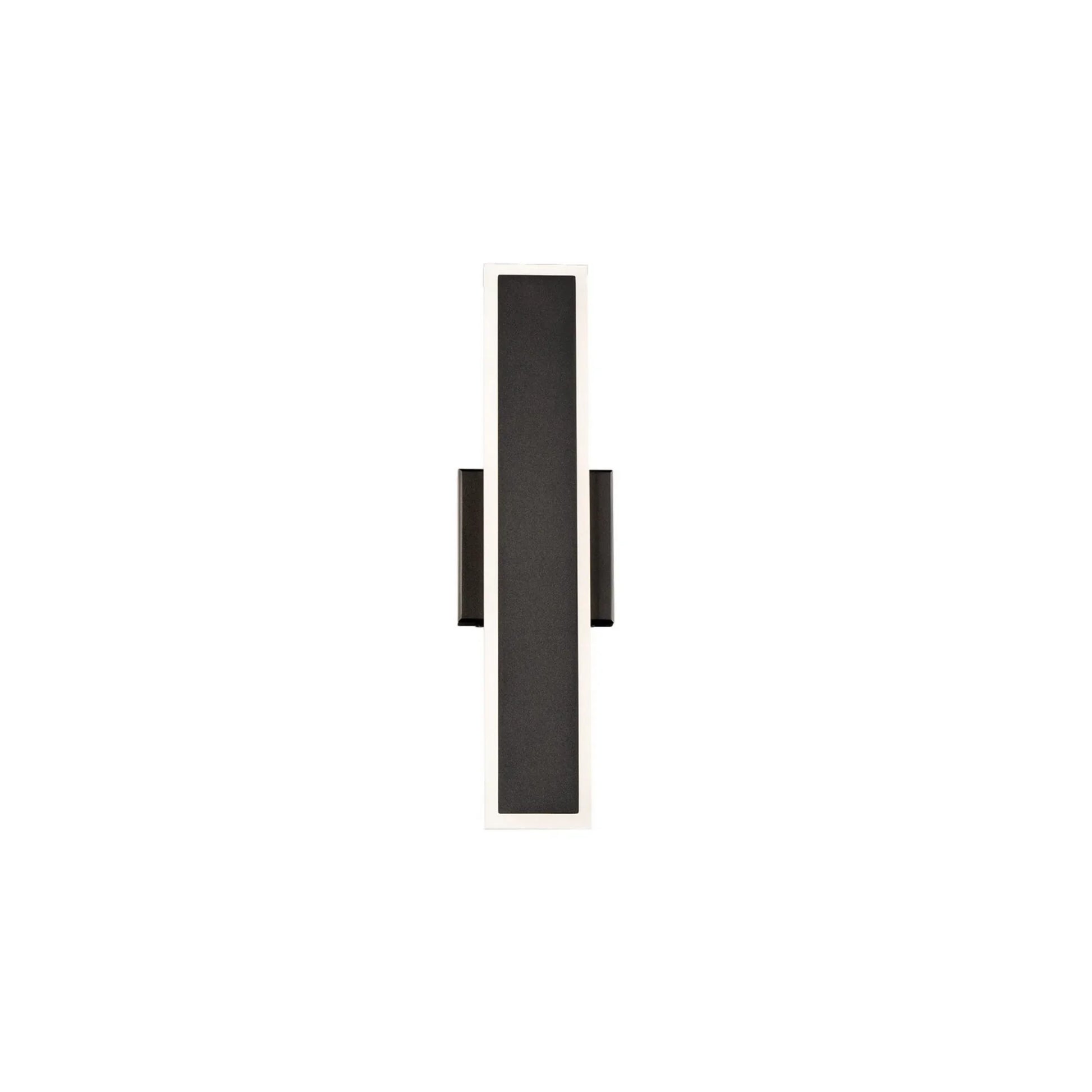 Bastone 18" LED Outdoor Wall Sconce, 4CCT, Black Finish - Bees Lighting