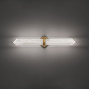 Javelin 28" LED Bath Vanity, Aged Brass Finish - Bees Lighting