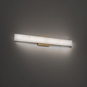 Lanza 27" LED Bath Vanity, Aged Brass Finish - Bees Lighting