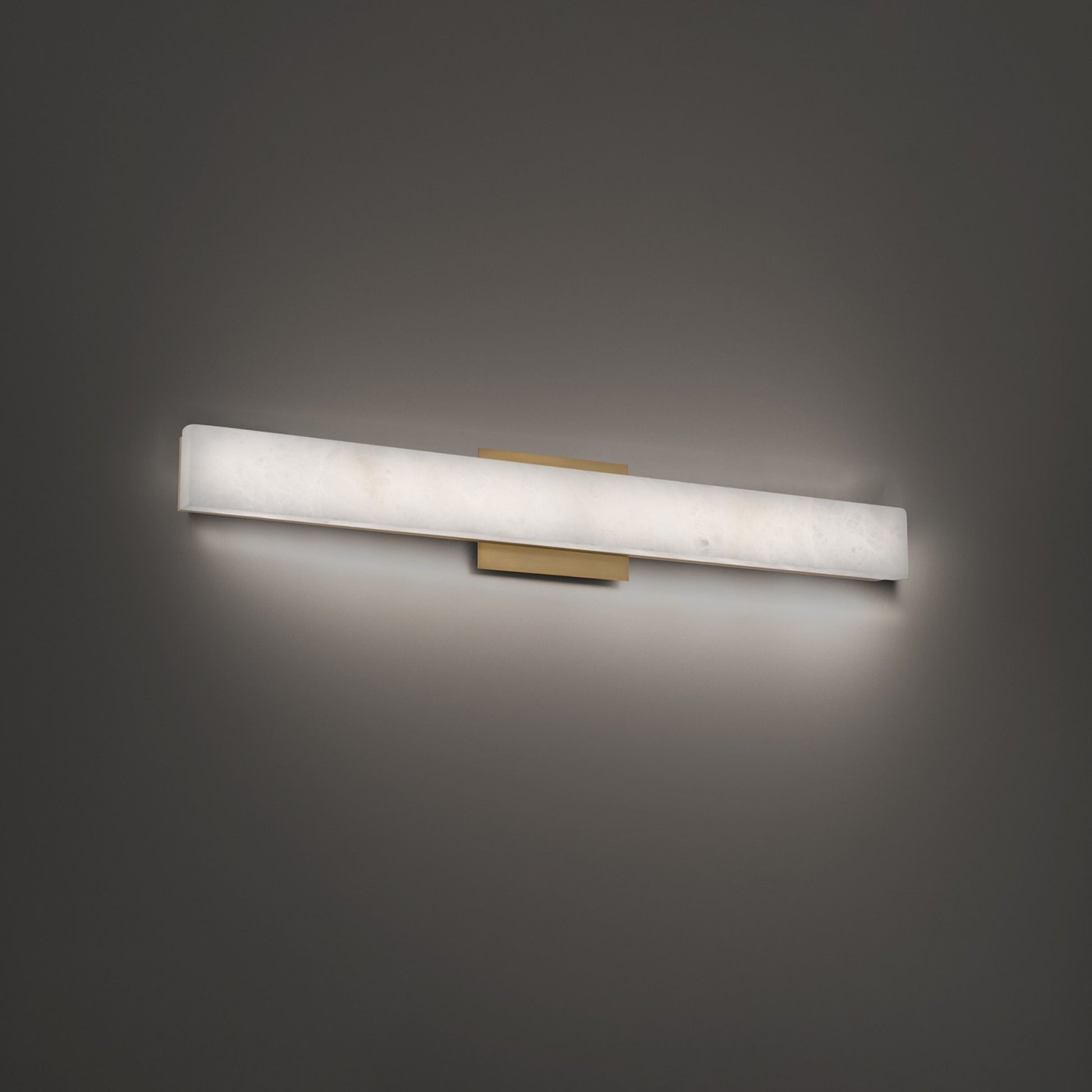Lanza 27" LED Bath Vanity, Aged Brass Finish - Bees Lighting