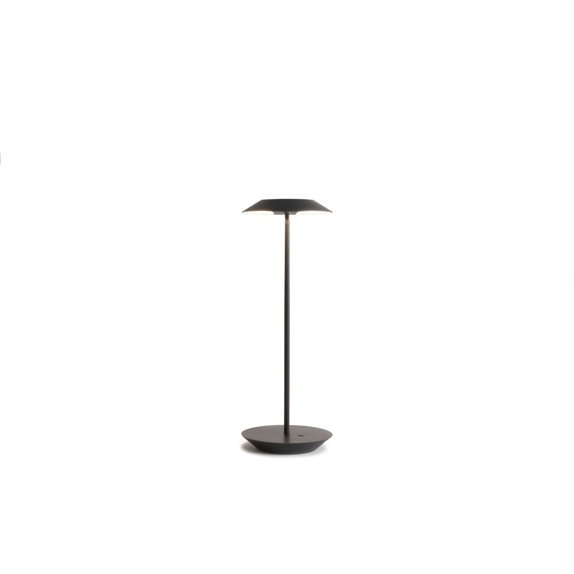 Royyo Matte Black With Matte Black Modern LED Desk Lamp with USB Port - Bees Lighting