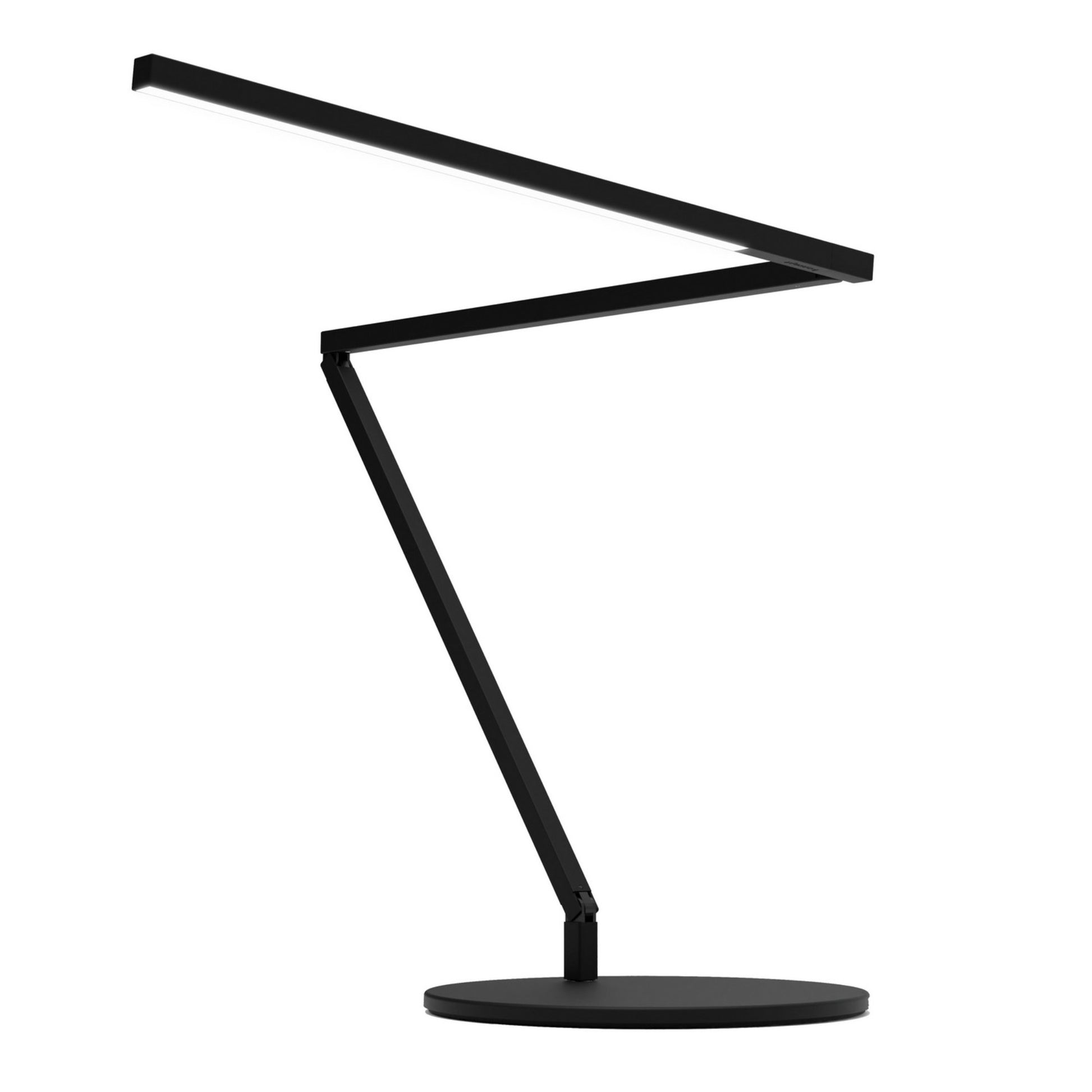 Z-Bar Gen 4 Matte Black Modern Daylight LED Desk Lamp - Bees Lighting