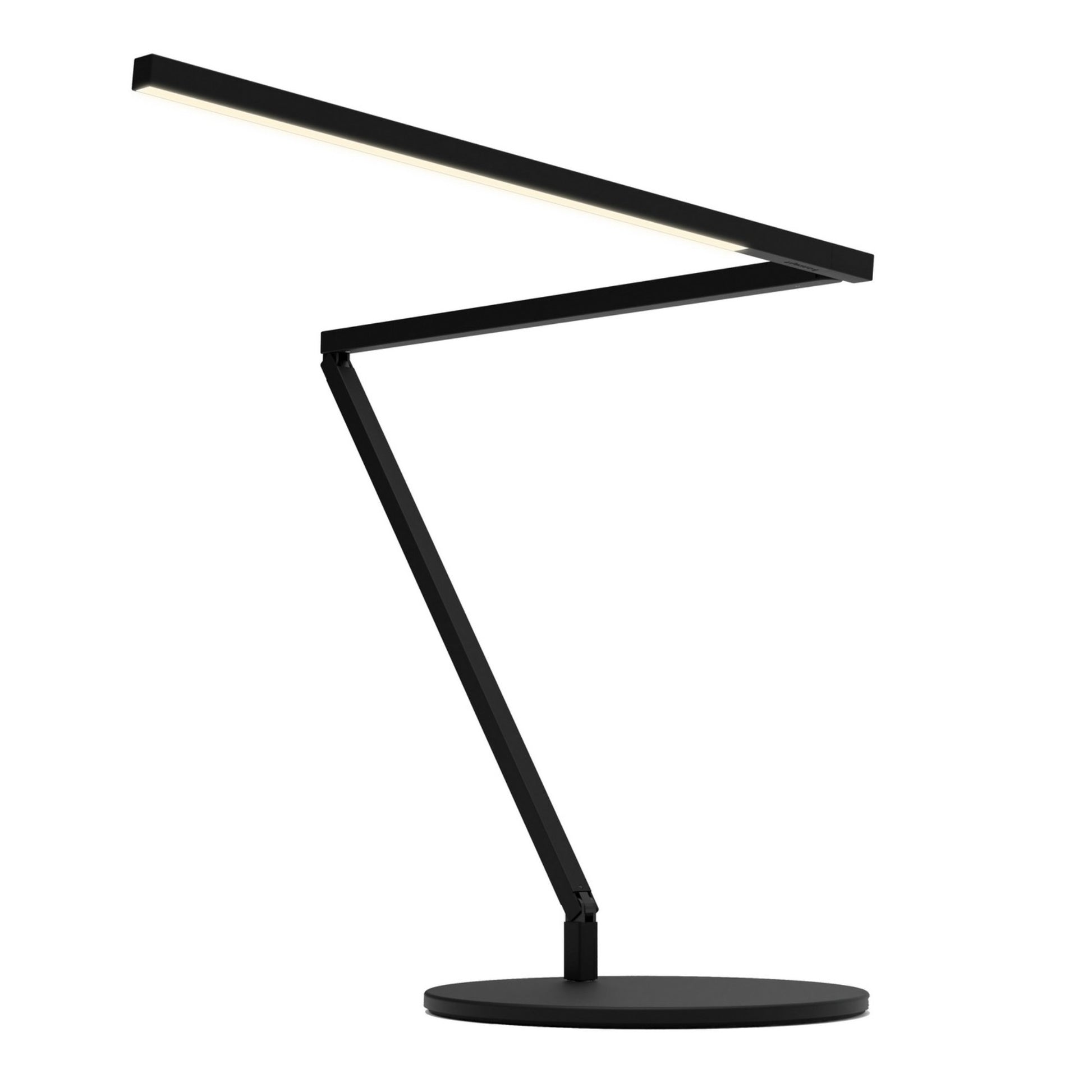 Z-Bar Gen 4 Matte Black Modern Neutral White LED Desk Lamp - Bees Lighting