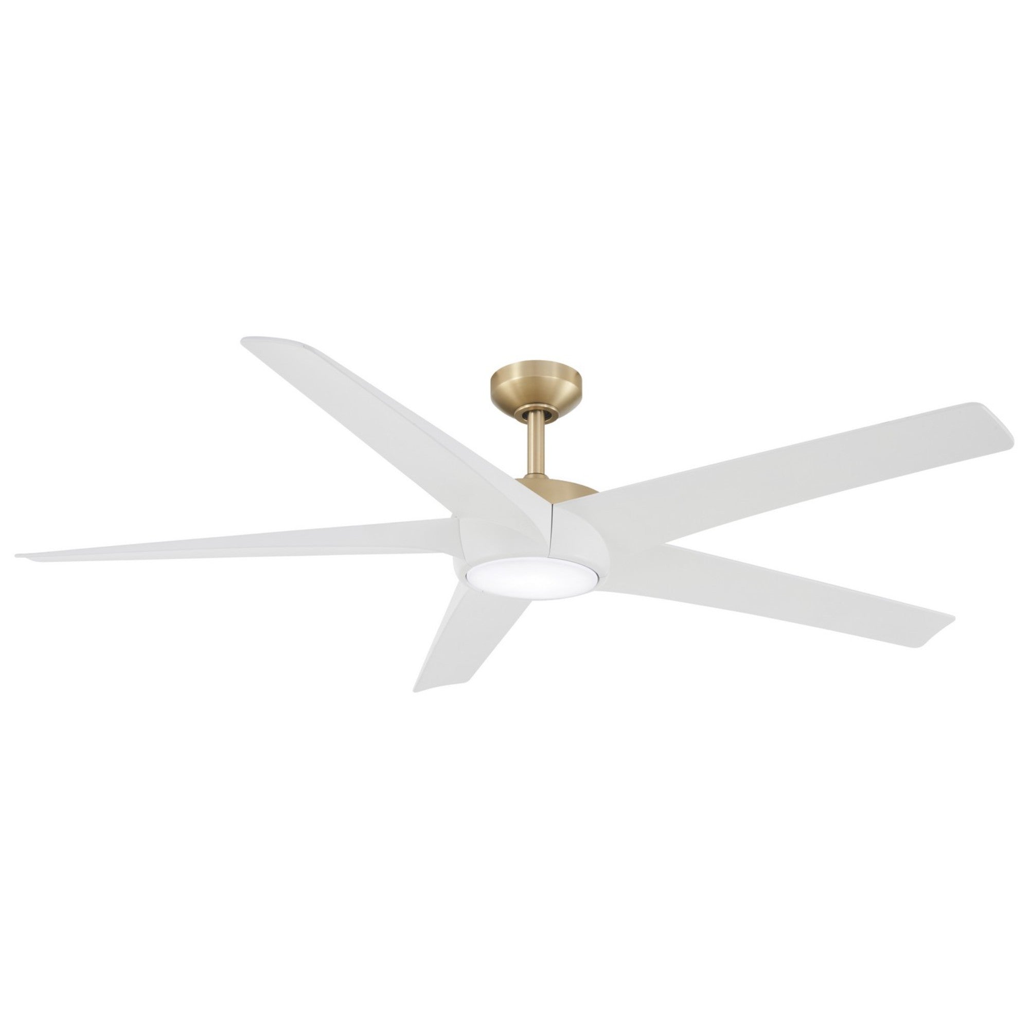 Skymaster LED 64" Brass Indoor Ceiling Fan with Remote - Bees Lighting