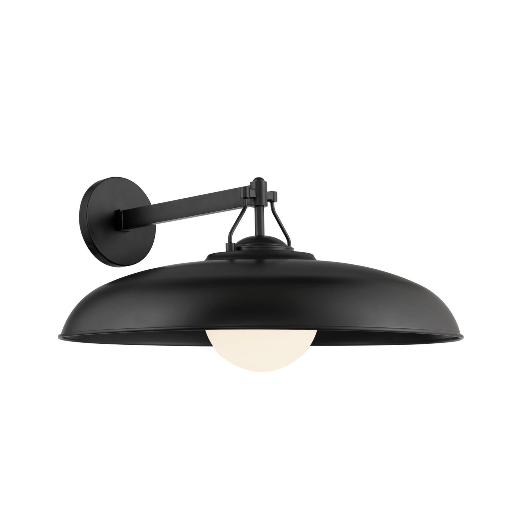 Cameo Shores 20" Outdoor Wall Sconce, Coal Finish - Bees Lighting