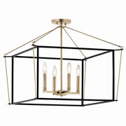 Eisley 4-Light Semi-Flush Mount Light - Bees Lighting