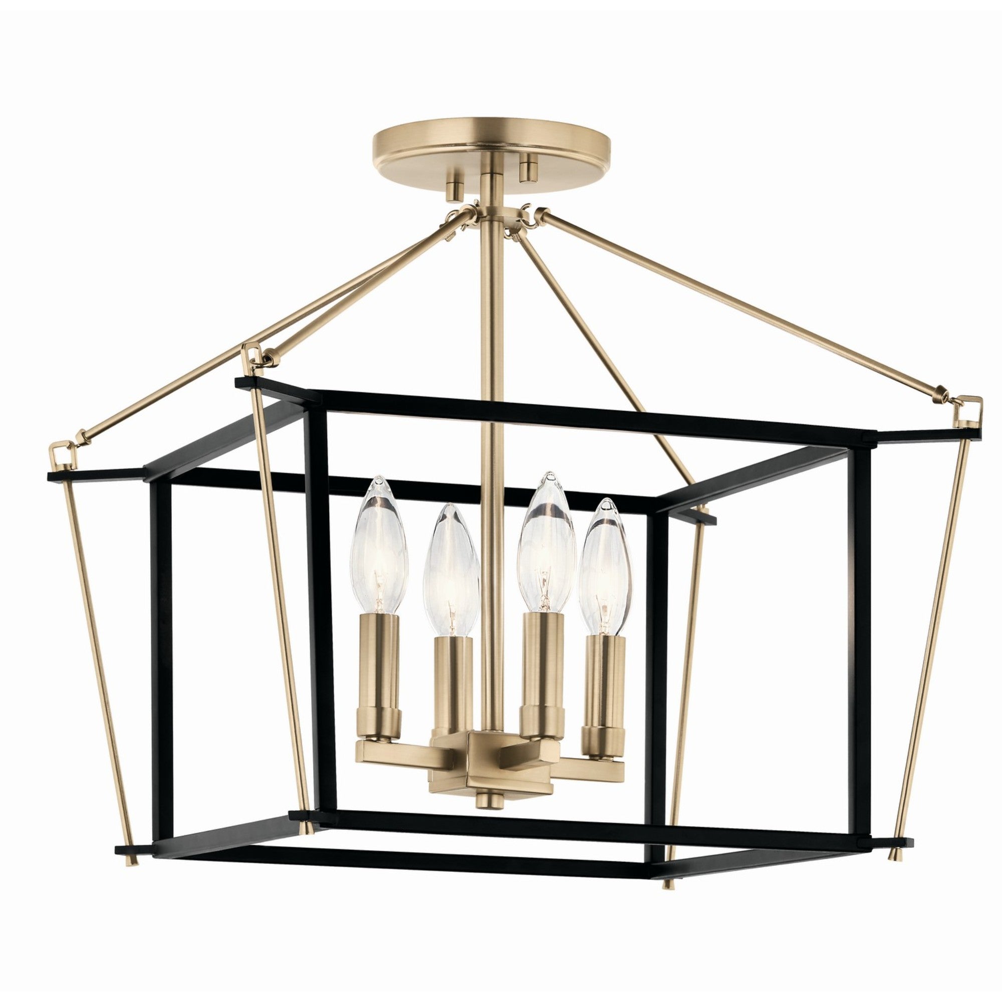 Eisley 4-Light Semi-Flush Mount Light - Bees Lighting