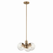 Silvarious 16.5" 3 Light Convertible Pendant - Bees Lighting