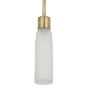 Volver 10" LED Small Pendant, 120-277V, Hand Rubbed Antique Brass Finish - Bees Lighting