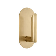 Fielle 8" LED Small Wall Sconce, 120-277V, Hand Rubbed Antique Brass Finish - Bees Lighting