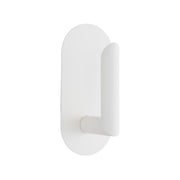 Fielle 8" LED Small Wall Sconce, 120-277V, Soft White Finish - Bees Lighting