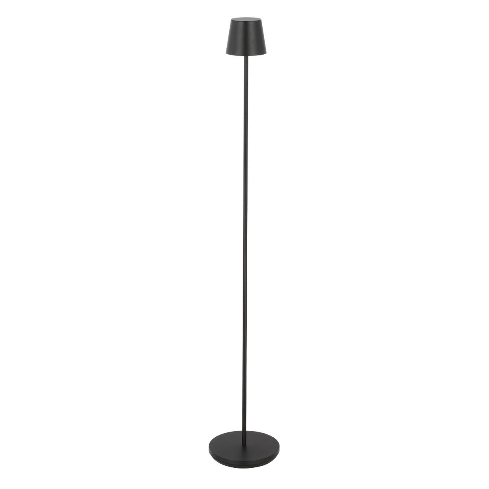Nevis Rechargeable Floor Lamp, Black Finish - Bees Lighting