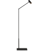 Ponte LED Small Floor Lamp, 120-240V, Nightshade Black Finish - Bees Lighting