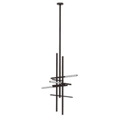 Cityscape 31" LED X-Large Pendant, 120-277V, Bronze Finish - Bees Lighting