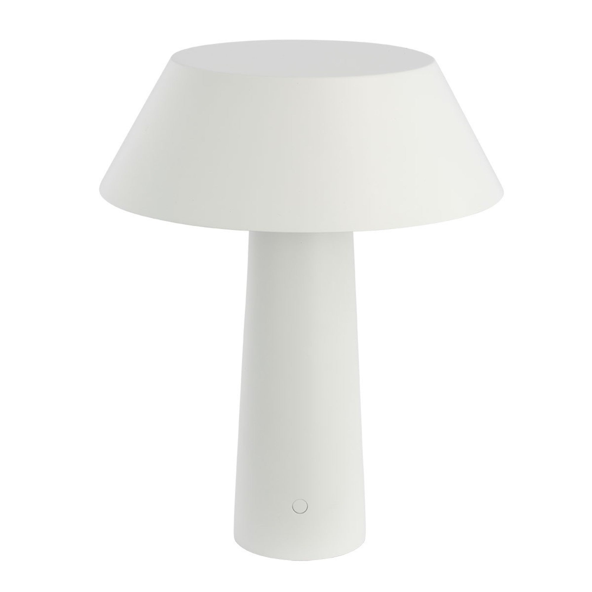 Sesa Accent Rechargeable Table Lamp, 120-240V, Matte White Finish - Bees Lighting