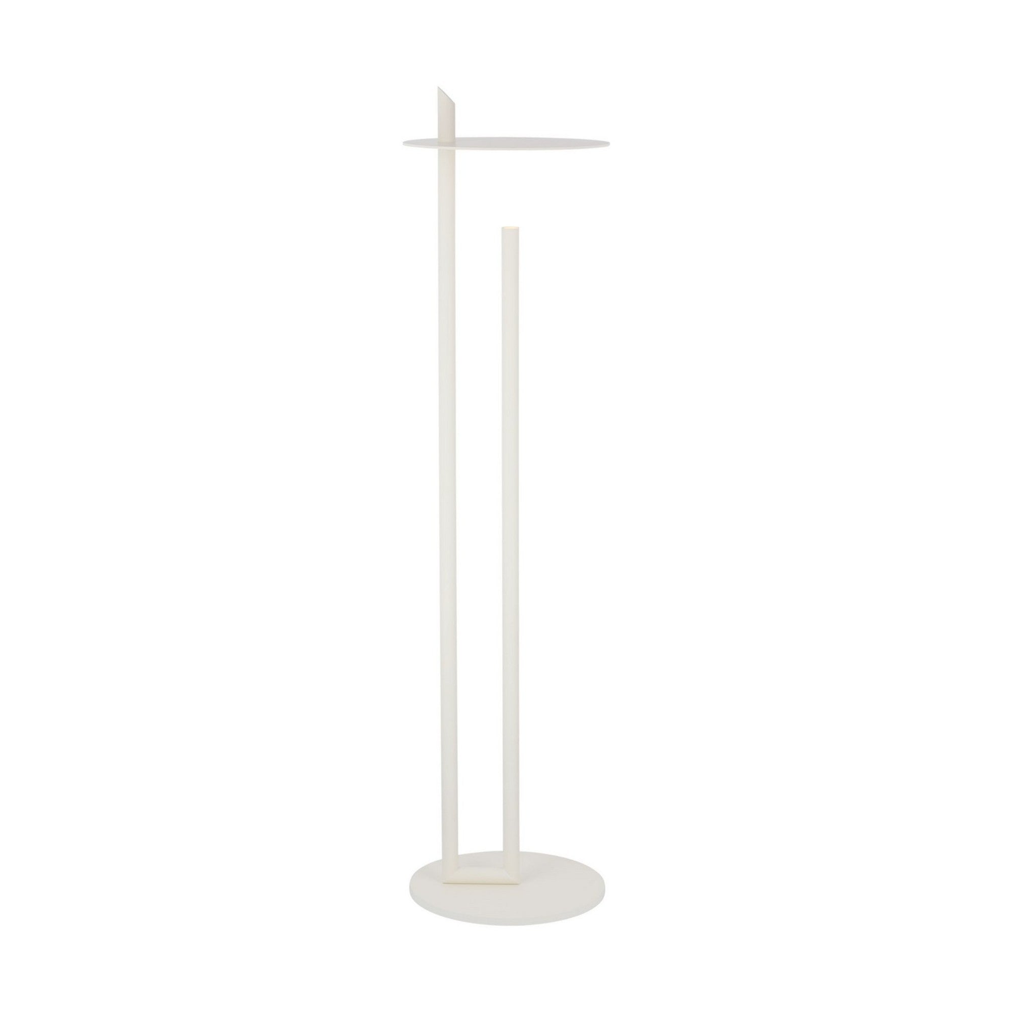 Fielle 65" LED Floor Lamp, 120-240V, Soft White Finish - Bees Lighting