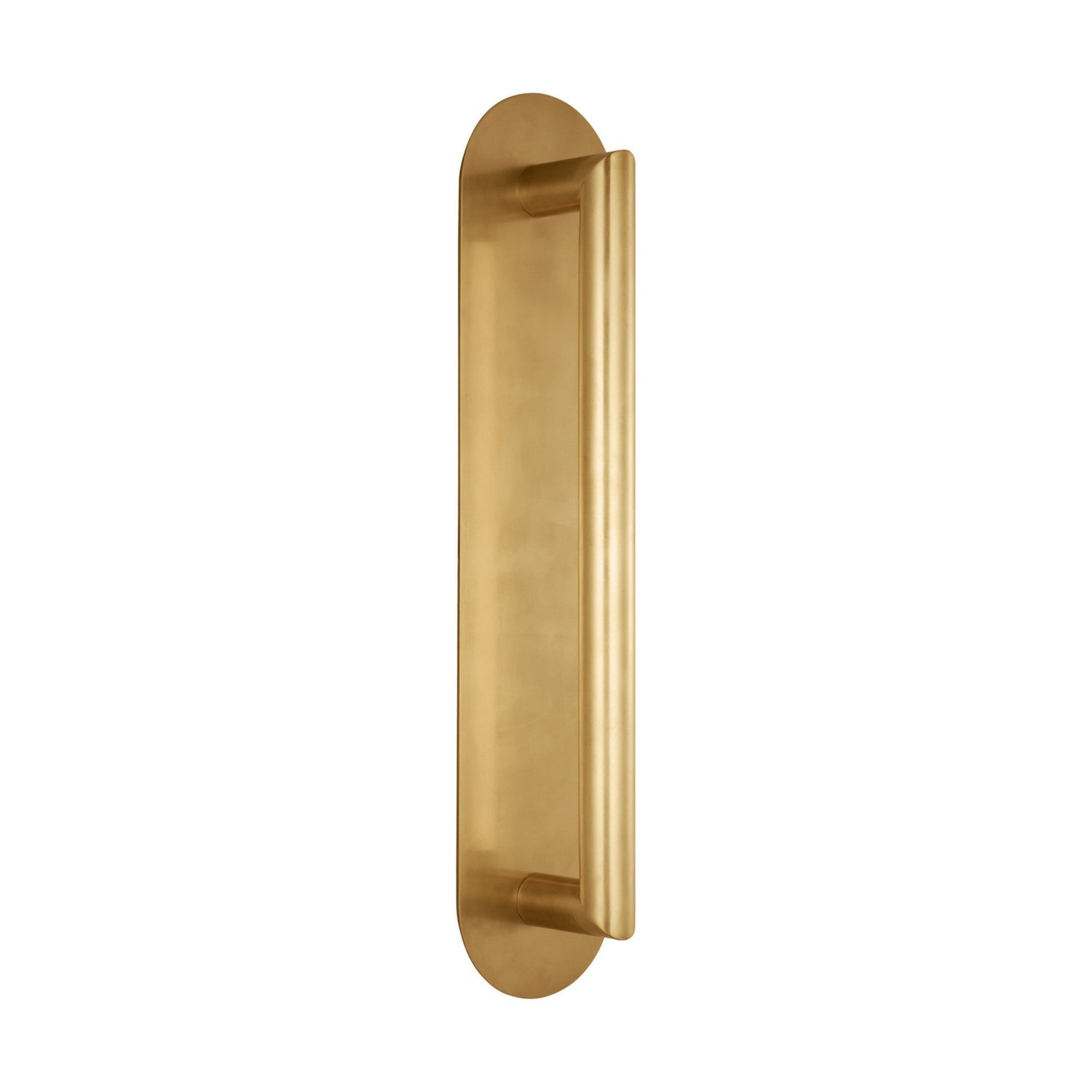Fielle 35" LED X-Large Wall Sconce, 120-277V, Natural Brass Finish - Bees Lighting