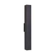 Pressa 26" LED Square X-Large Wall Light, 120-277V, Black Finish - Bees Lighting