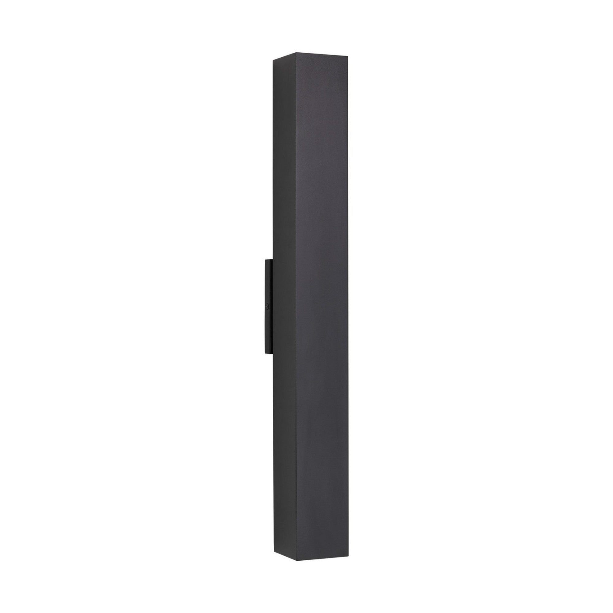 Pressa 26" LED Square X-Large Wall Light, 120-277V, Black Finish - Bees Lighting