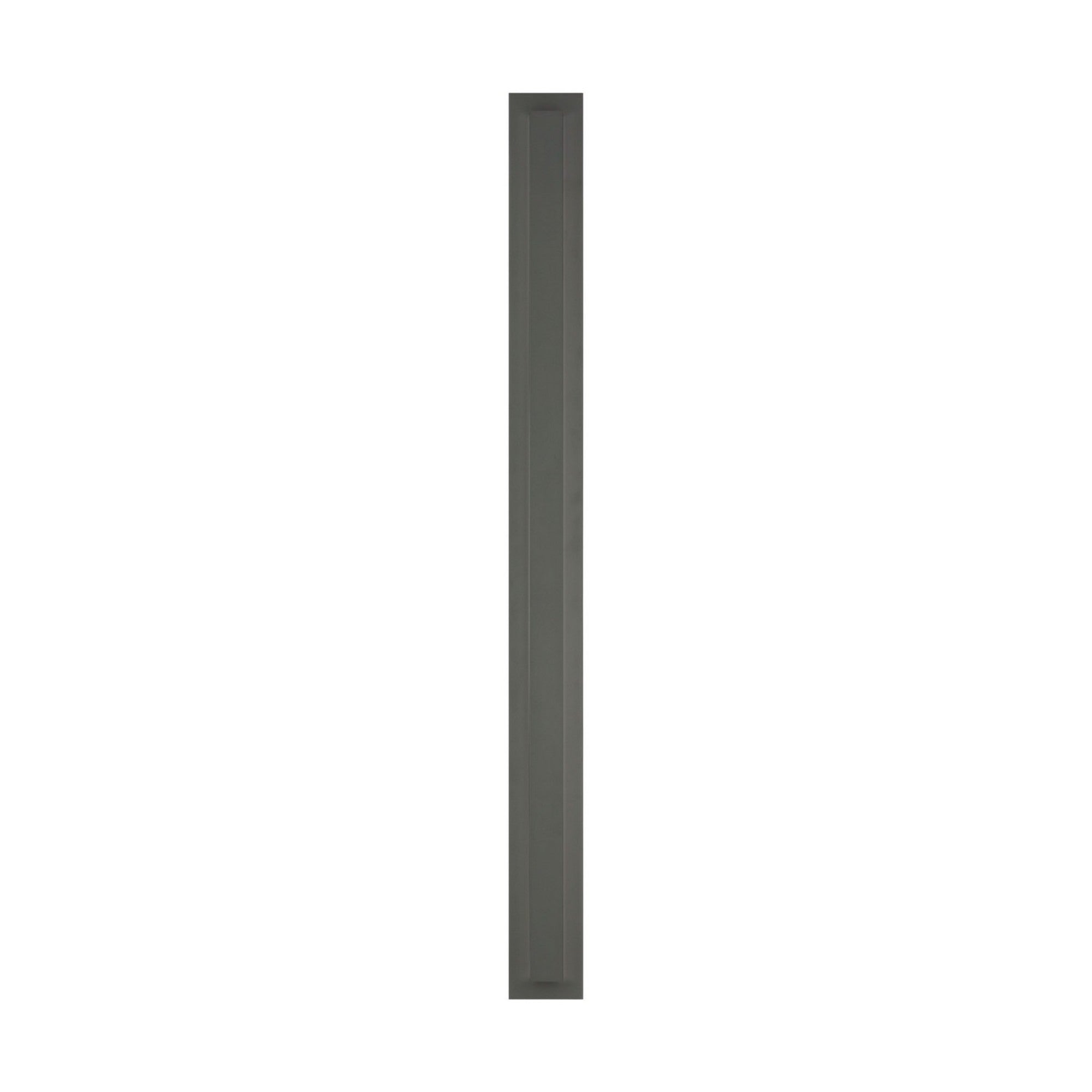 Aspen 60" LED Outdoor Wall Light, 120-277V, Charcoal Finish - Bees Lighting