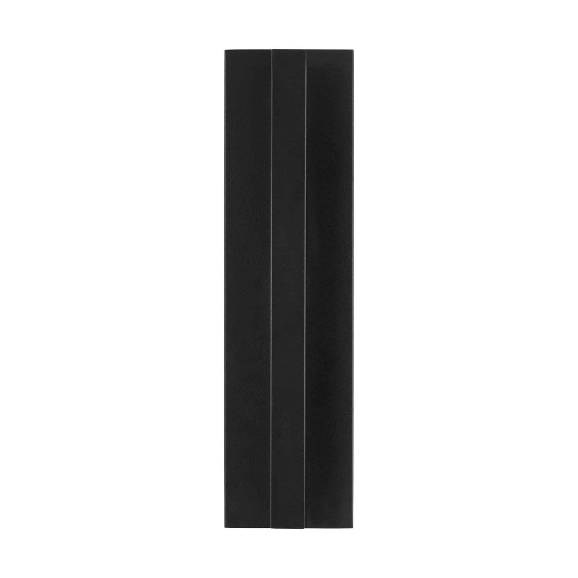 Anton 15" Medium Wall Sconce, 120-277V, Black Finish - Bees Lighting