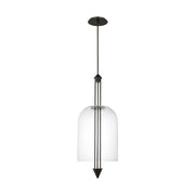 Cathedral 18" X-Large Pendant, 120-277V, Dark Bronze Finish - Bees Lighting