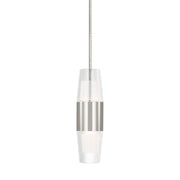 Lassell 5" Freejack LED Pendant, Polished Nickel Finish - Bees Lighting