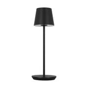 Nevis Accent Rechargeable Table Lamp, Black Finish - Bees Lighting