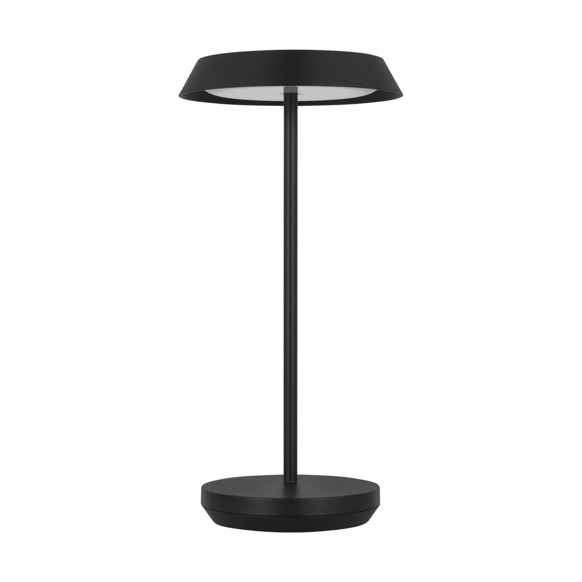 Tepa Accent Rechargeable Table Lamp, 120-240V, Black Finish - Bees Lighting