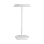 Tepa Accent Rechargeable Table Lamp, 120-240V, Matte White Finish - Bees Lighting
