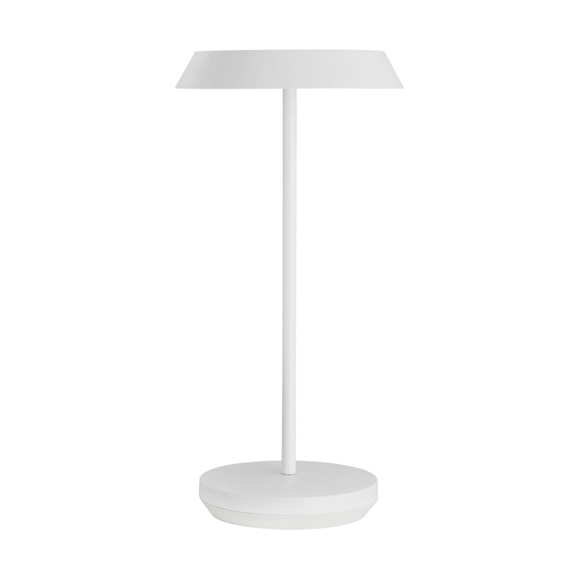 Tepa Accent Rechargeable Table Lamp, 120-240V, Matte White Finish - Bees Lighting