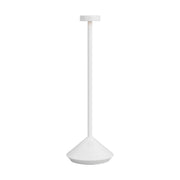Moneta Accent Rechargeable Table Lamp, Matte White Finish - Bees Lighting
