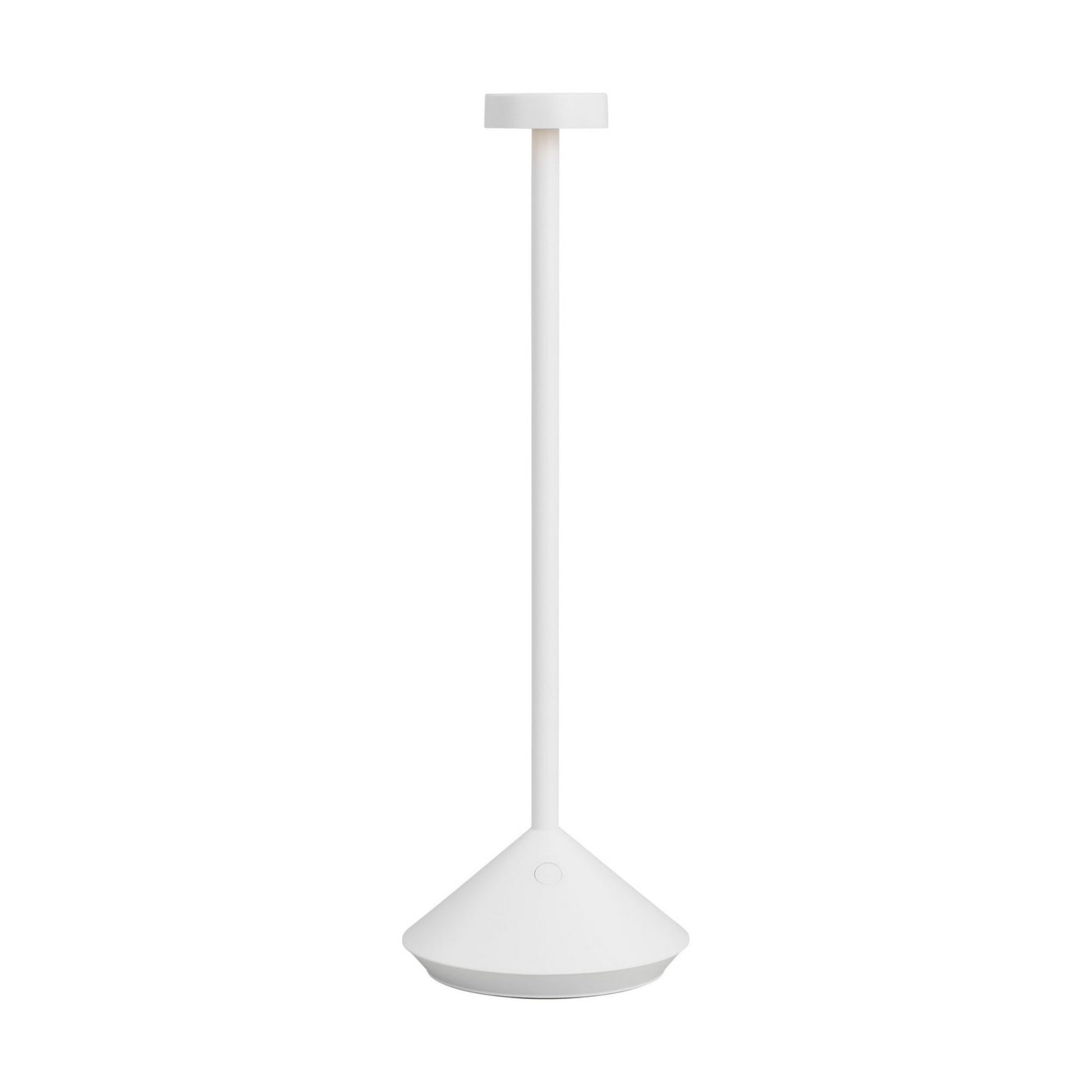 Moneta Accent Rechargeable Table Lamp, Matte White Finish - Bees Lighting