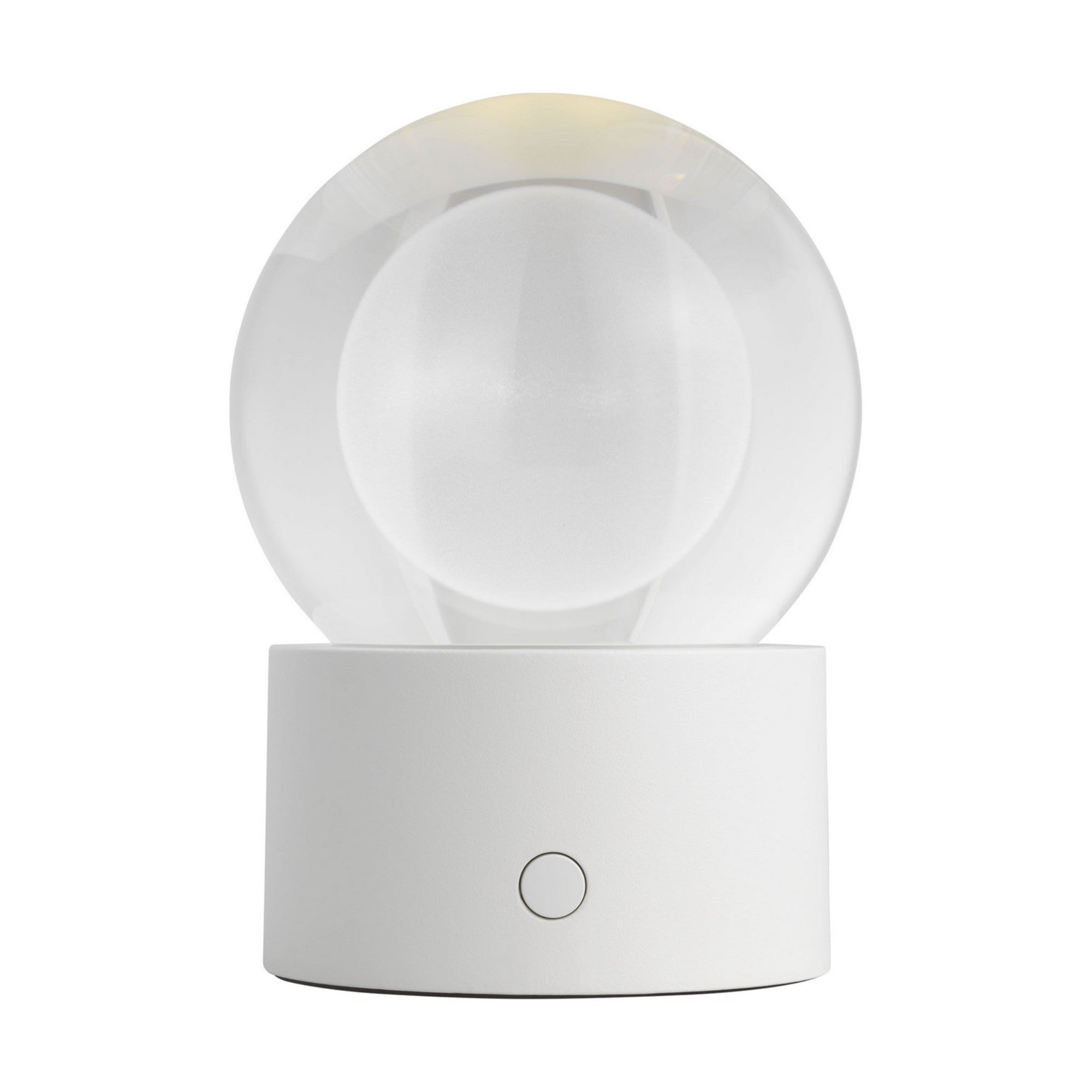 Mina Accent Rechargeable Table Lamp, Matte White Finish - Bees Lighting