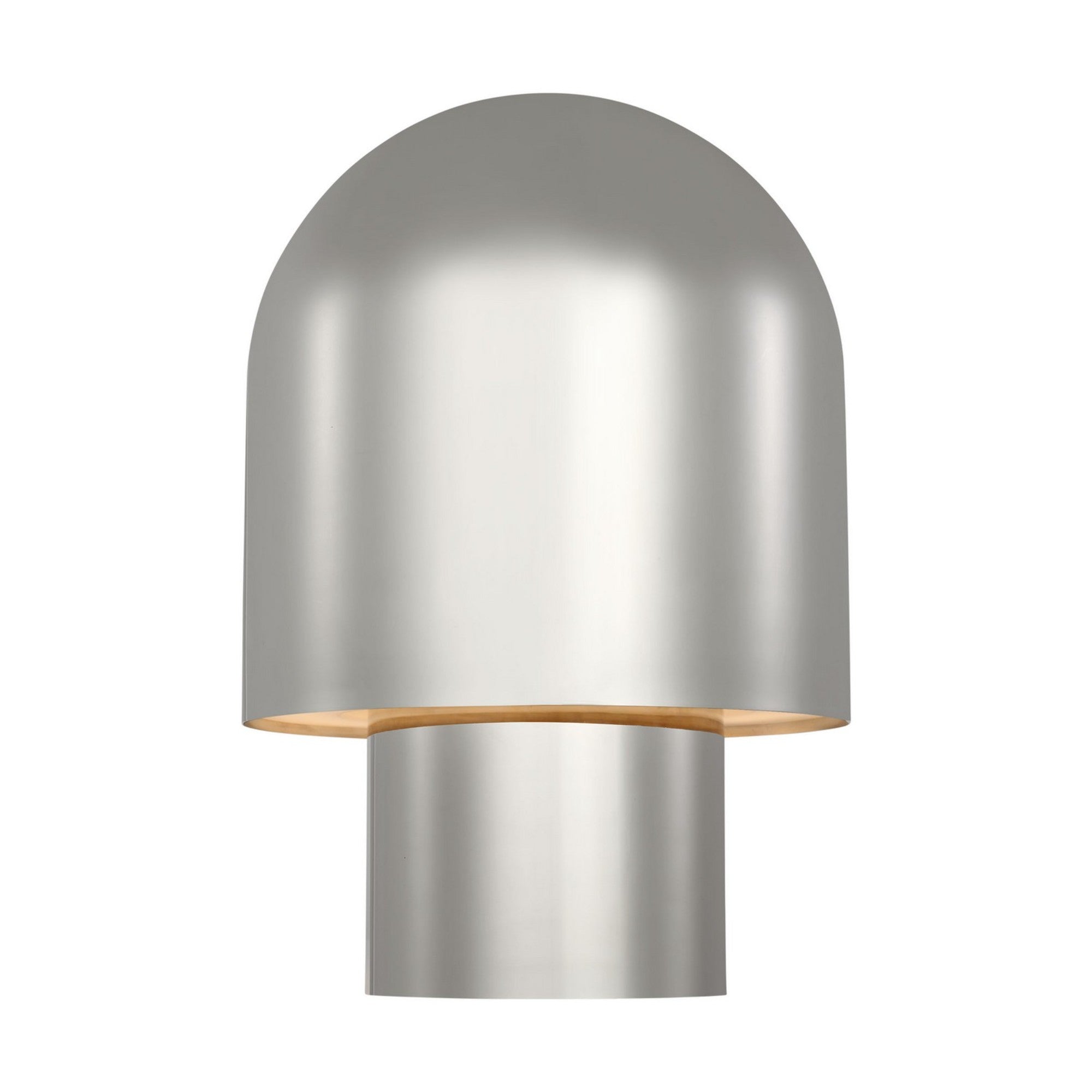 Kennett LED Small Table Lamp, 120-240V, Polished Nickel Finish - Bees Lighting